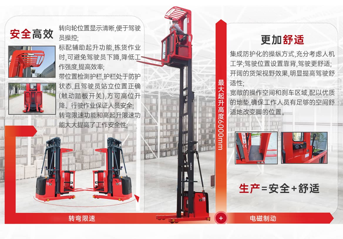 电动拣选车产品优势
