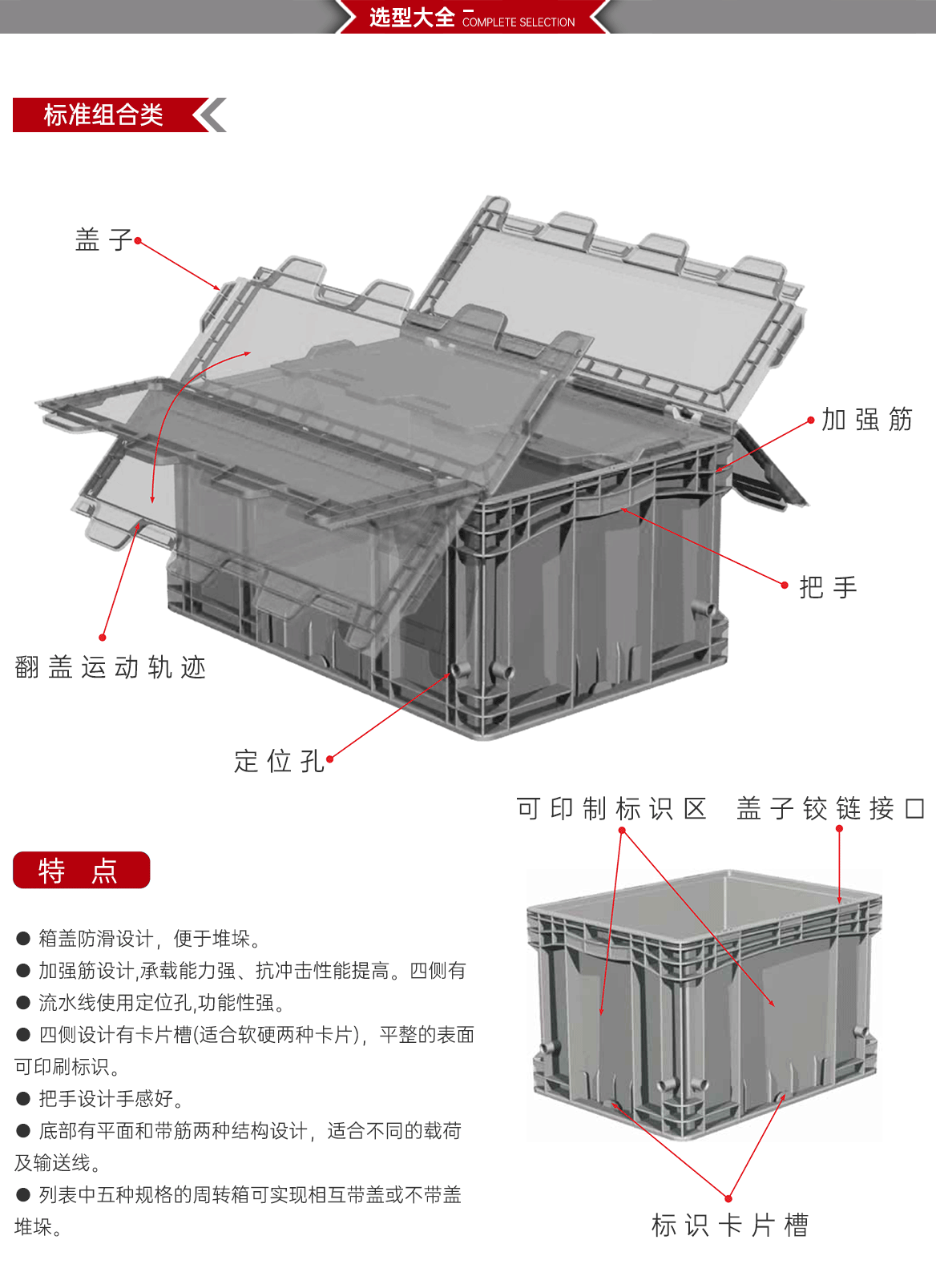 工业品周转箱-标准组合类