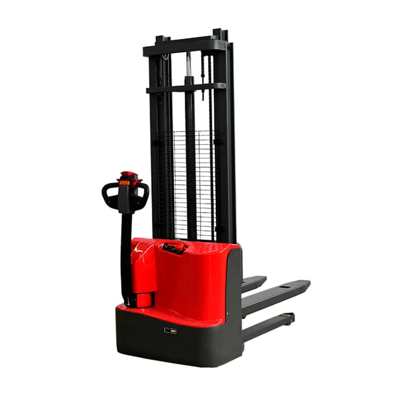 Economical electric pallet stacker