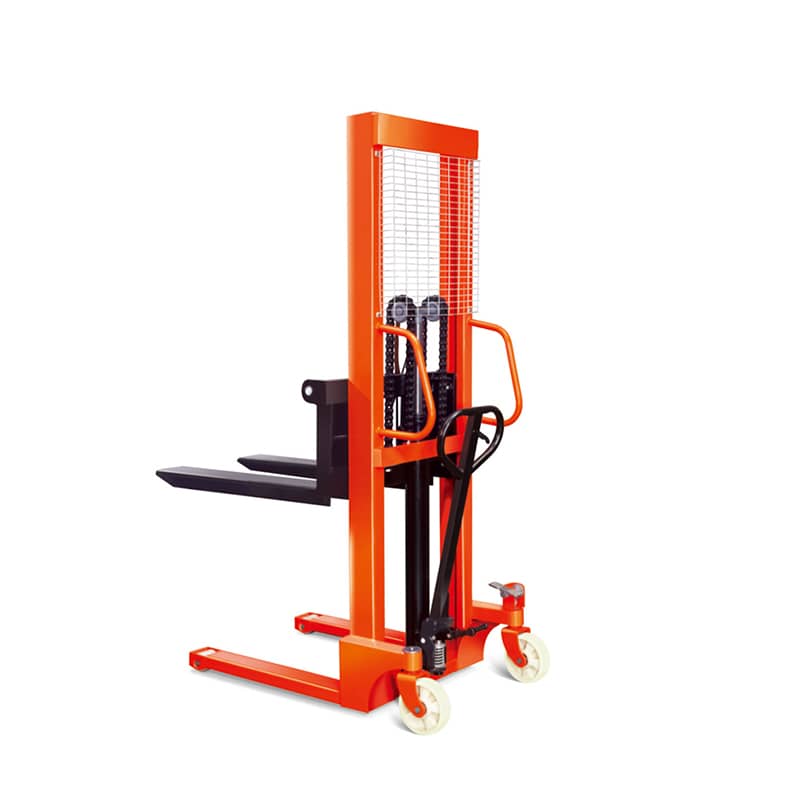 Manual hydraulic lifting truck